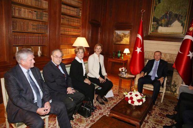 Erdoğan Osmanlı hanedanı mensuplarıyla görüştü