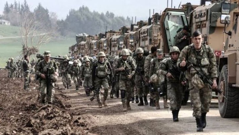 Şanlı ordumuz güvenli bölge harekatı için hazırdır