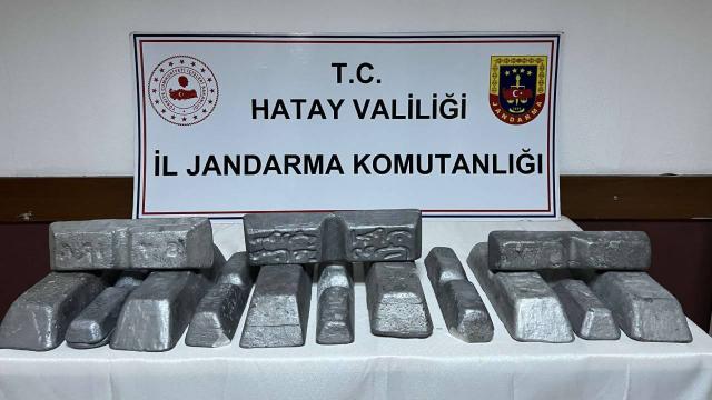 Hatay da 78 kilogram zirkonyum ele geçirildi