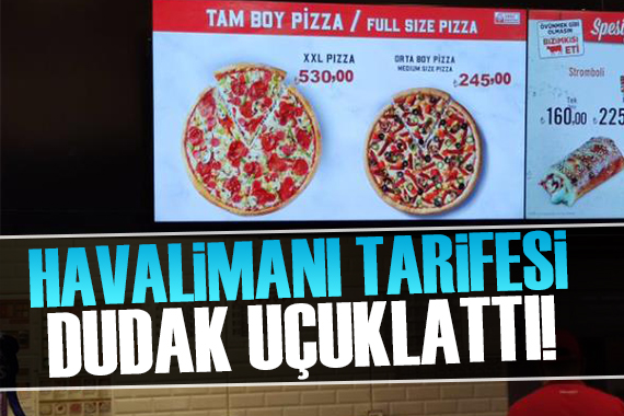 İstanbul Havalimanı ndaki fiyatlar dudak uçuklattı!