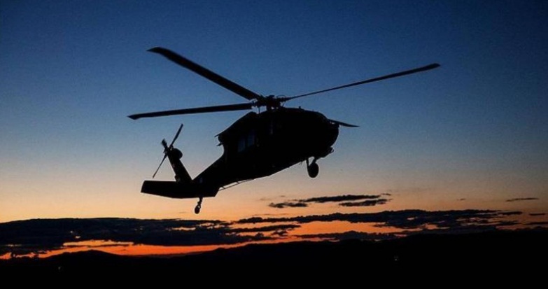 Irak’ta askeri helikopter düştü!