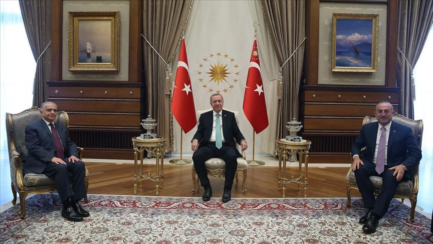 Erdoğan Irak heyetini kabul etti