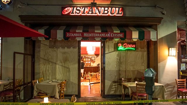 Ermeniler Türk restoranına saldırdı