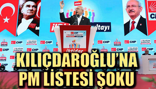 Kılıçdaroğlu nun ekibine PM tasfiyesi