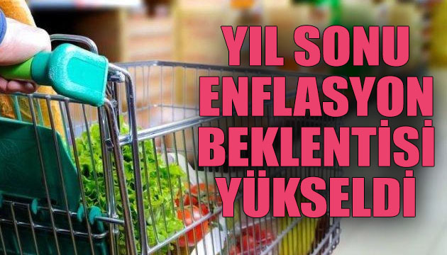 Yıl sonu enflasyon beklentisi yükseldi: Yüzde 9,54