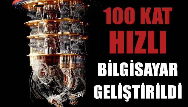 IBM 100 kat hızlı bilgisayar geliştirdi