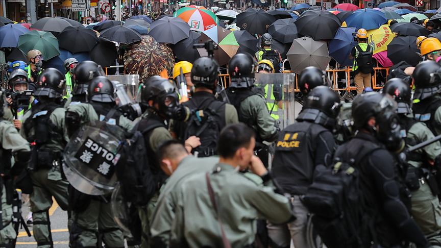 Hong Kong da sular durulmuyor