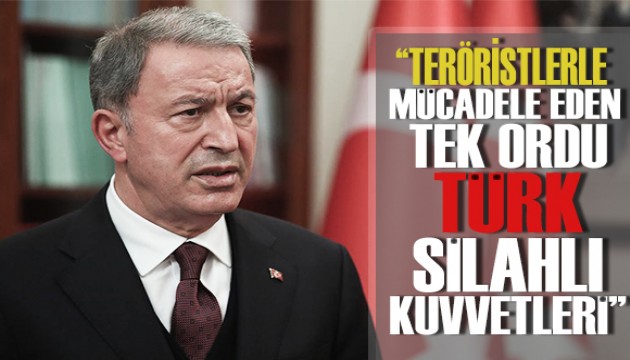 Milli Savunma Bakanı Hulusi Akar, TSK'nın yürüttüğü operasyonları değerlendirdi