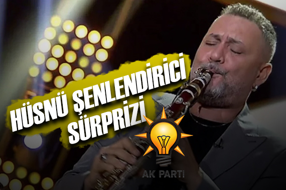 Hüsnü Şenlendirici sürprizi