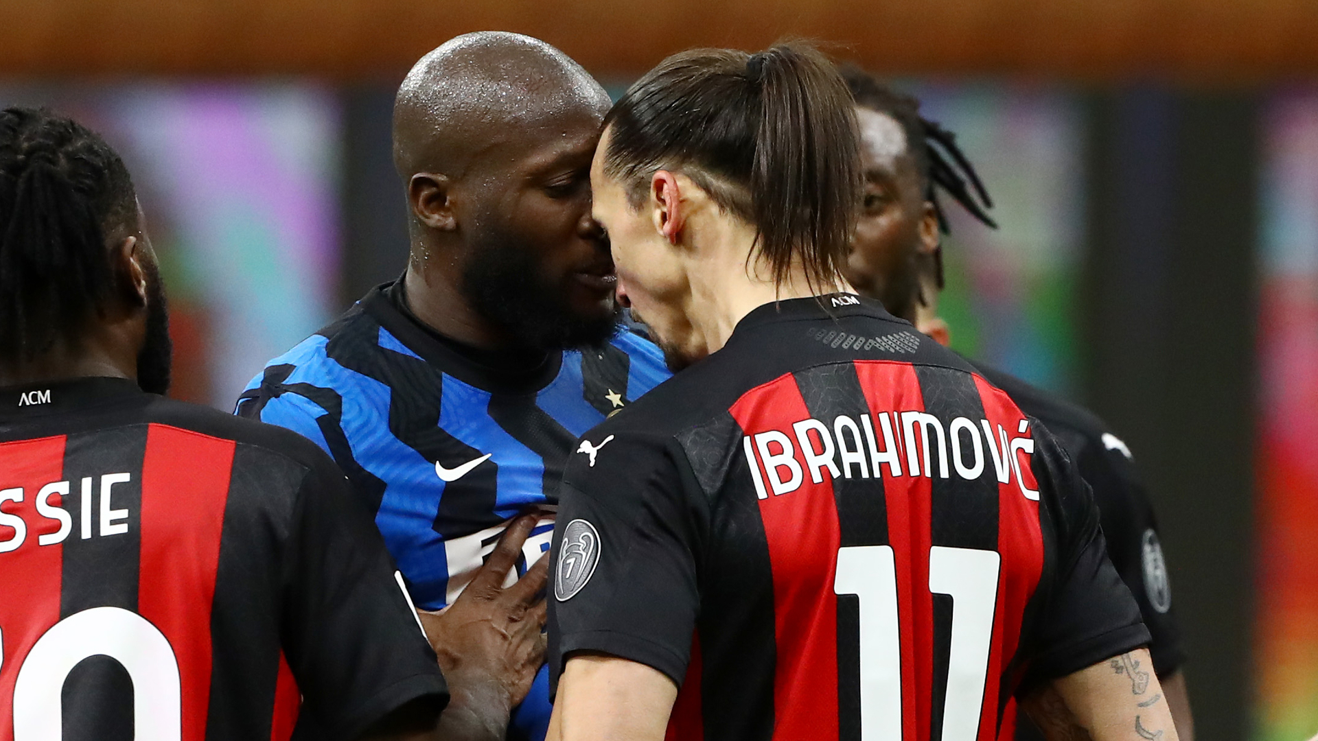 Ibrahimovic den Lukaku ya kupalı cevap