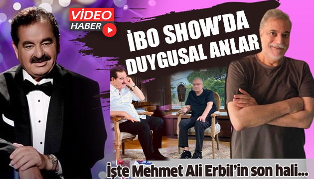 İbo Show da duygusal anlar