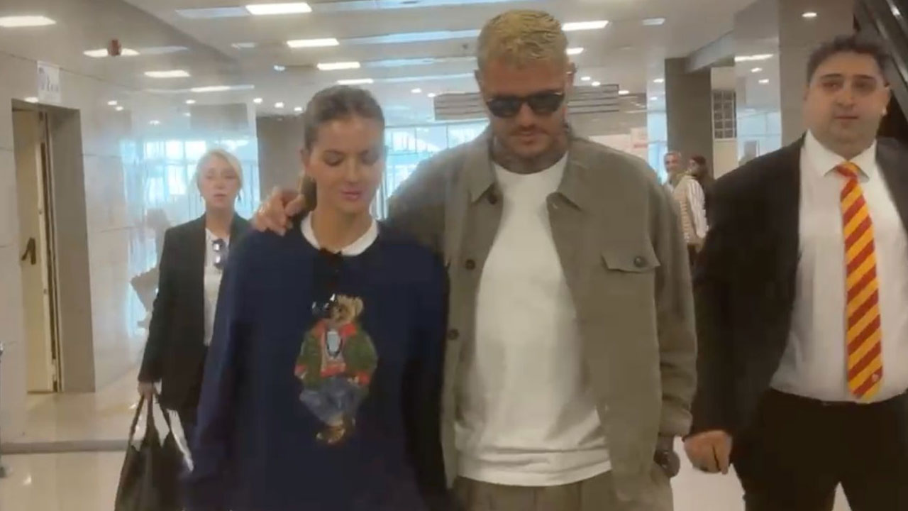 Mauro Icardi Çağlayan Adliyesi nde görüntülendi