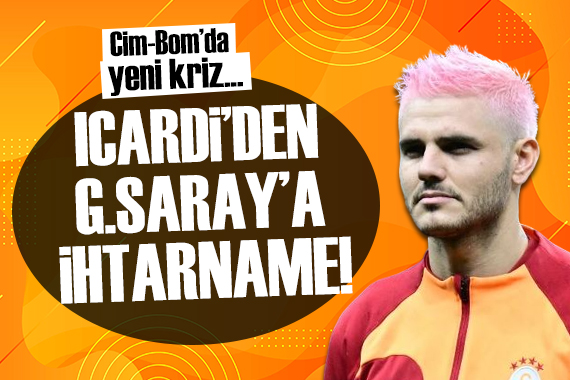 Icardi den alacakları için Galatasaray a ihtar!