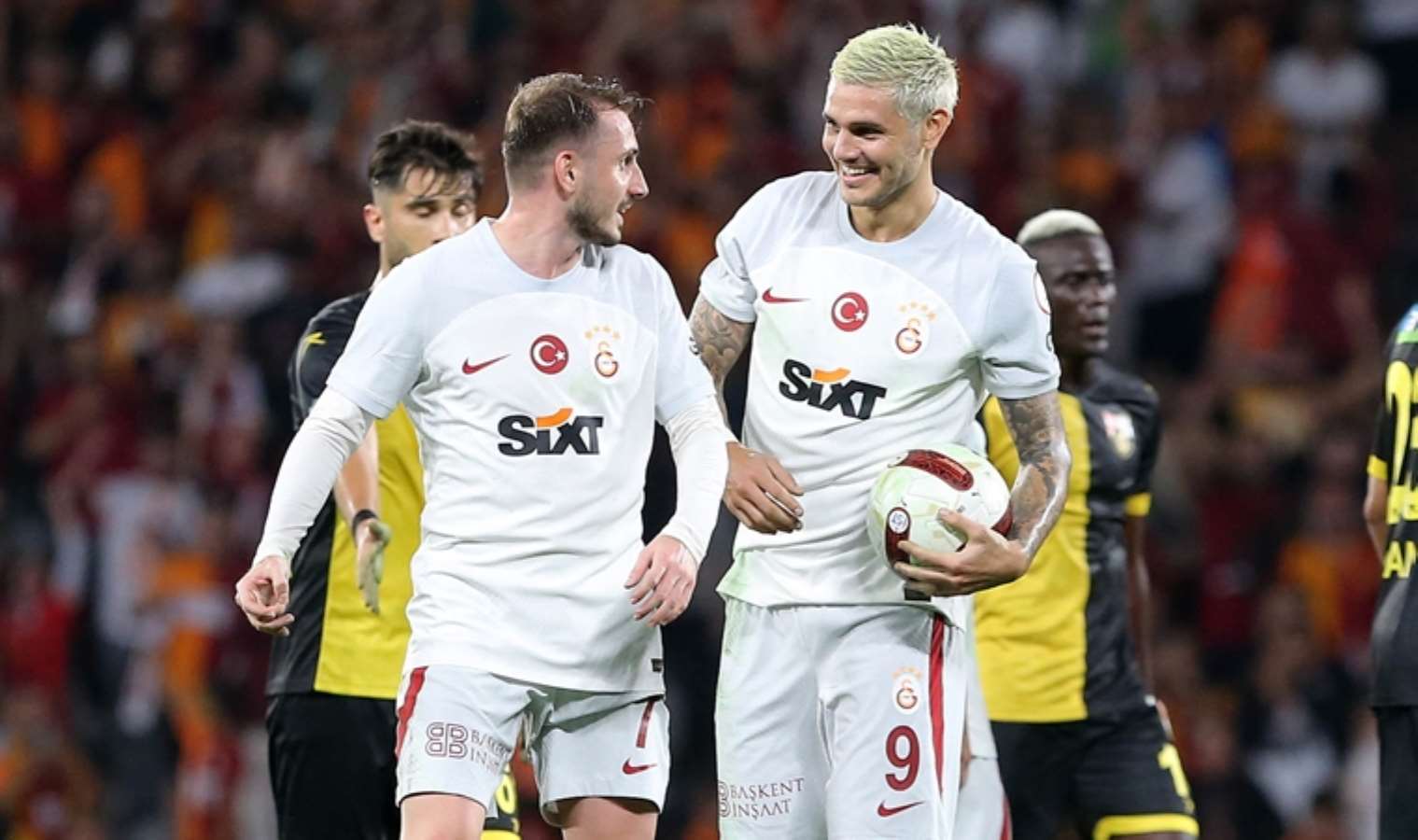Icardi ve Kerem, Galatasaray ı taşımaya devam ediyor