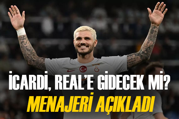 Mauro Icardi, Real Madrid e gidecek mi? menajeri açıkladı