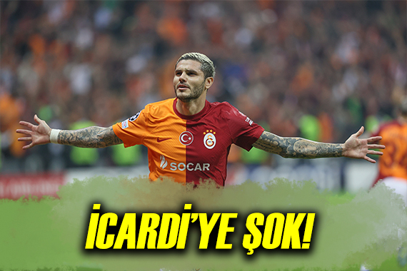 İcardi ye şok!