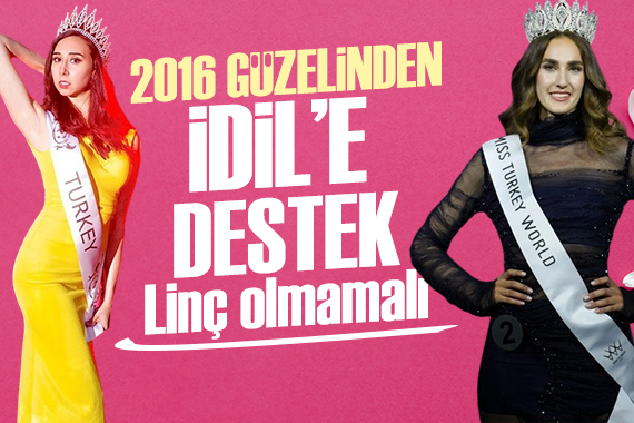 2016 da linç edilen Ecem Uzgör den İdil Bilgen e destek