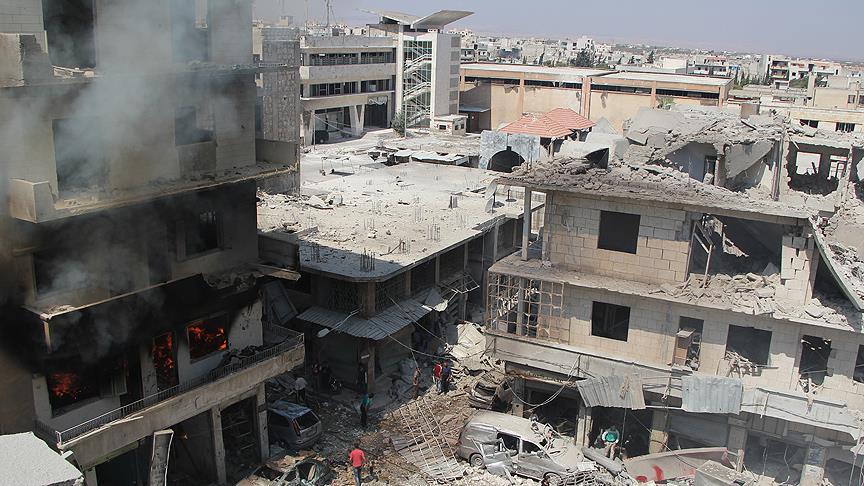 İdlib de bombalı saldırı: 18 ölü