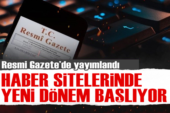 İnternet siteleri için Basın İlan Kurumu kararı Resmi Gazete de