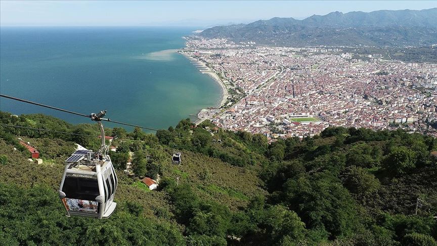 Turistlerin Ordu daki gözde mekanı: Boztepe