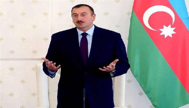 Aliyev den  dayanışma  mesajı!
