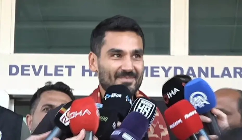 İstanbul a gelen İlkay Gündoğan dan ilk sözler