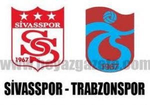 Sivasspor ile Trabzonspor Ligde 13. Randevuda