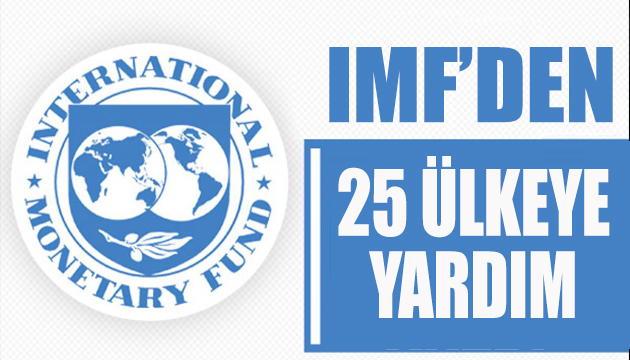 IMF den 25 ülkeye yardım