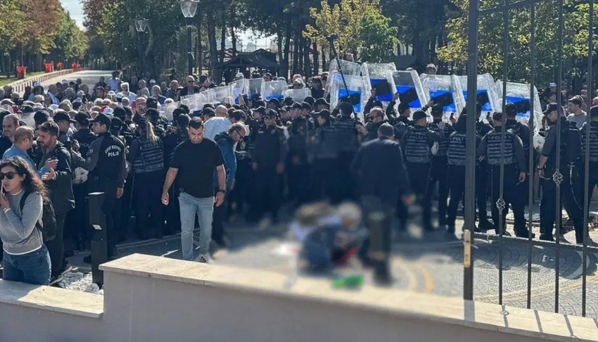 Emeklilerin eyleminde acı olay: Hayatını kaybetti