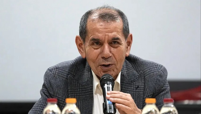 Maç öncesi taraftardan Dursun Özbek'e şok tepki