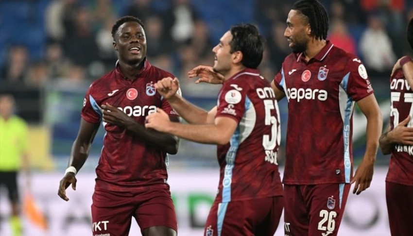 Trabzon'dan tarihi geri dönüş: Zorlu deplasmandan 3 puanı çıkardı