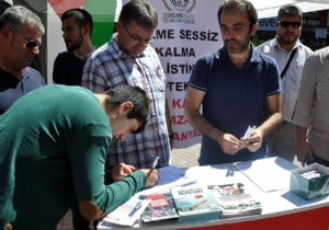İHH den imza kampanyası: