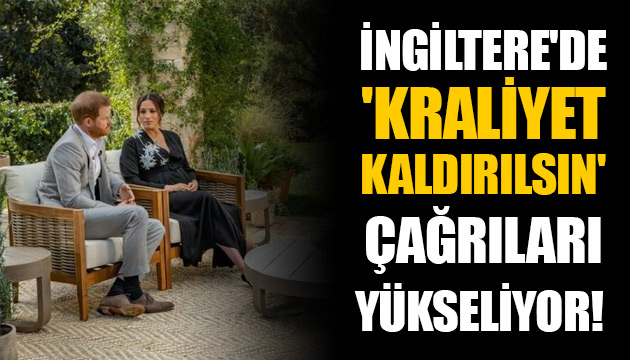 İngiltere de  Kraliyet kaldırılsın  sesleri