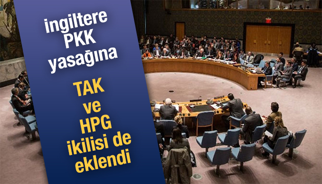 İngiltere terör listesine TAK ve HPG yi de ekliyor!