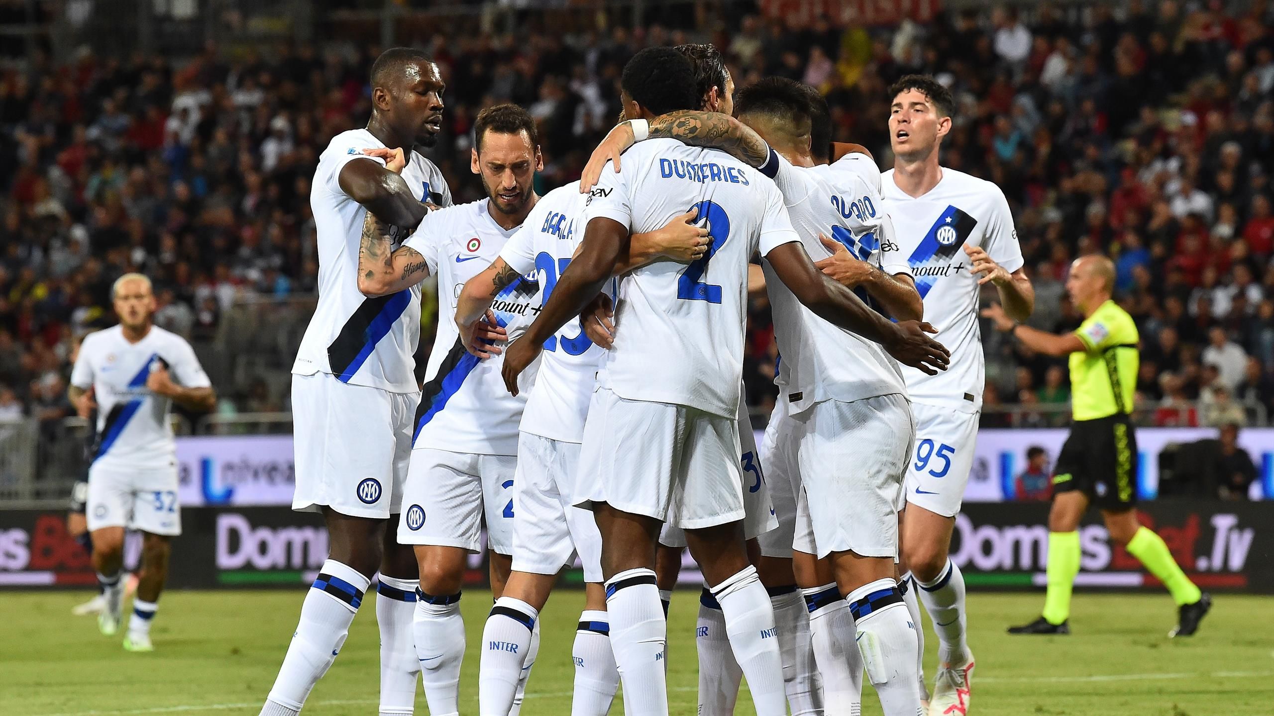 Inter, güle oynaya! Cagliari yi 2 golle geçtiler