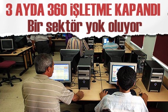 Bir sektör resmen yok oluyor: 3 ayda 360 işletme kapandı