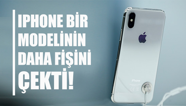 iPhone bir modelinin daha fişini çekti!