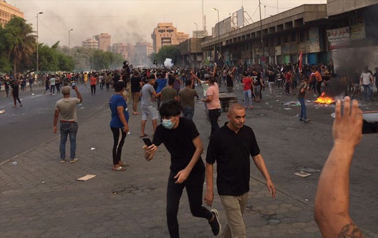 Irak ta protestolar devam ediyor