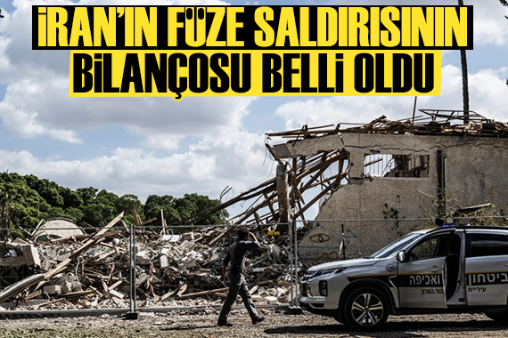 İran ın füze saldırısının bilançosu belli oldu