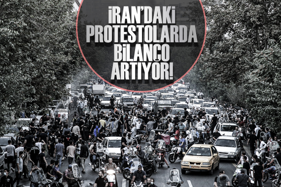 İran daki protestolarda ölü sayısı artıyor!