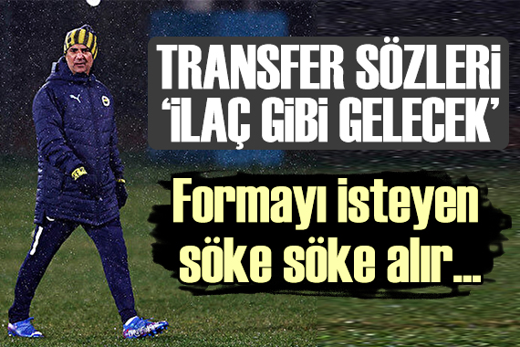 İsmail Kartal dan transfer sözleri!