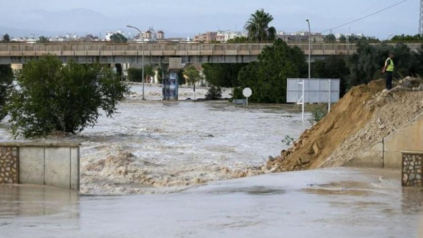 İspanya da şiddetli yağışlar: 1 kişi öldü, 2 kişi kayboldu