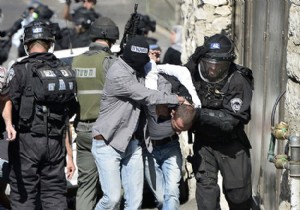 İsrail askerlerinden baskın! 8 kişi gözaltında!