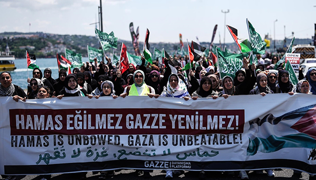İstanbul da küresel Gazze yürüşüyü!