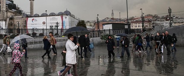 Meteoroloji den  sağanak uyarısı