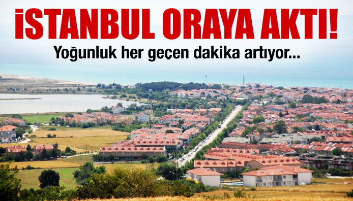 İstanbul dan Keşan a tatilci akını!