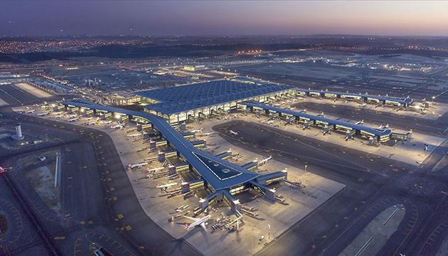 İstanbul Havalimanı,  Avrupa nın en yoğunu  oldu