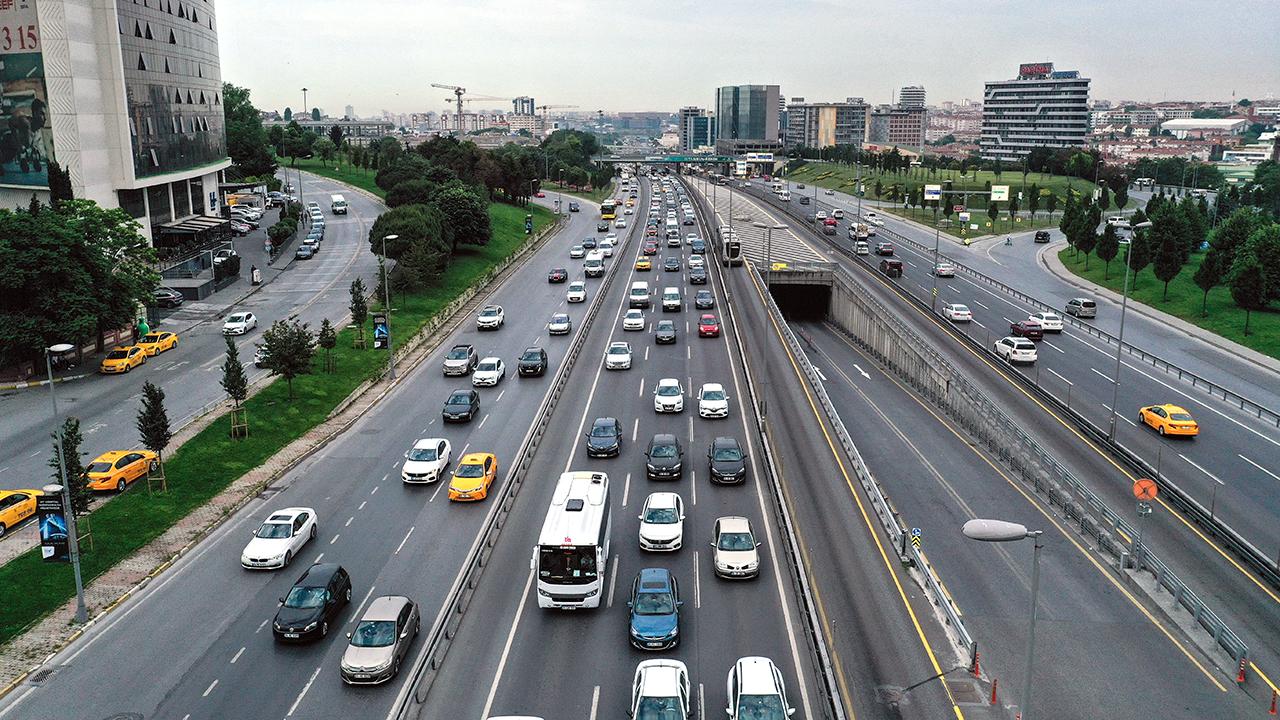 Trafik yoğunluğu yüzde 60 a ulaştı