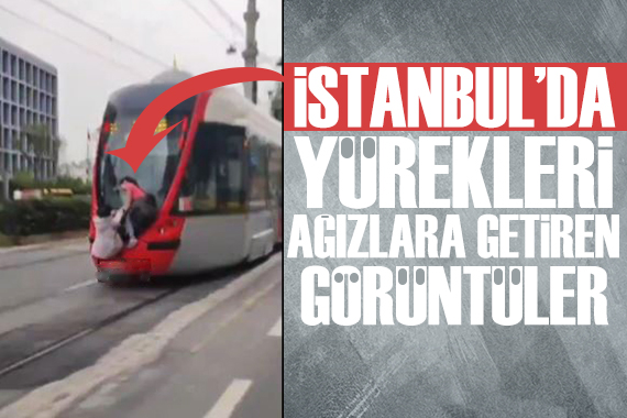 İstanbul da yürekleri ağızlara getiren görüntüler