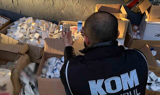 İstanbul da sahte ilaç kaçakçılığı operasyonu düzenlendi